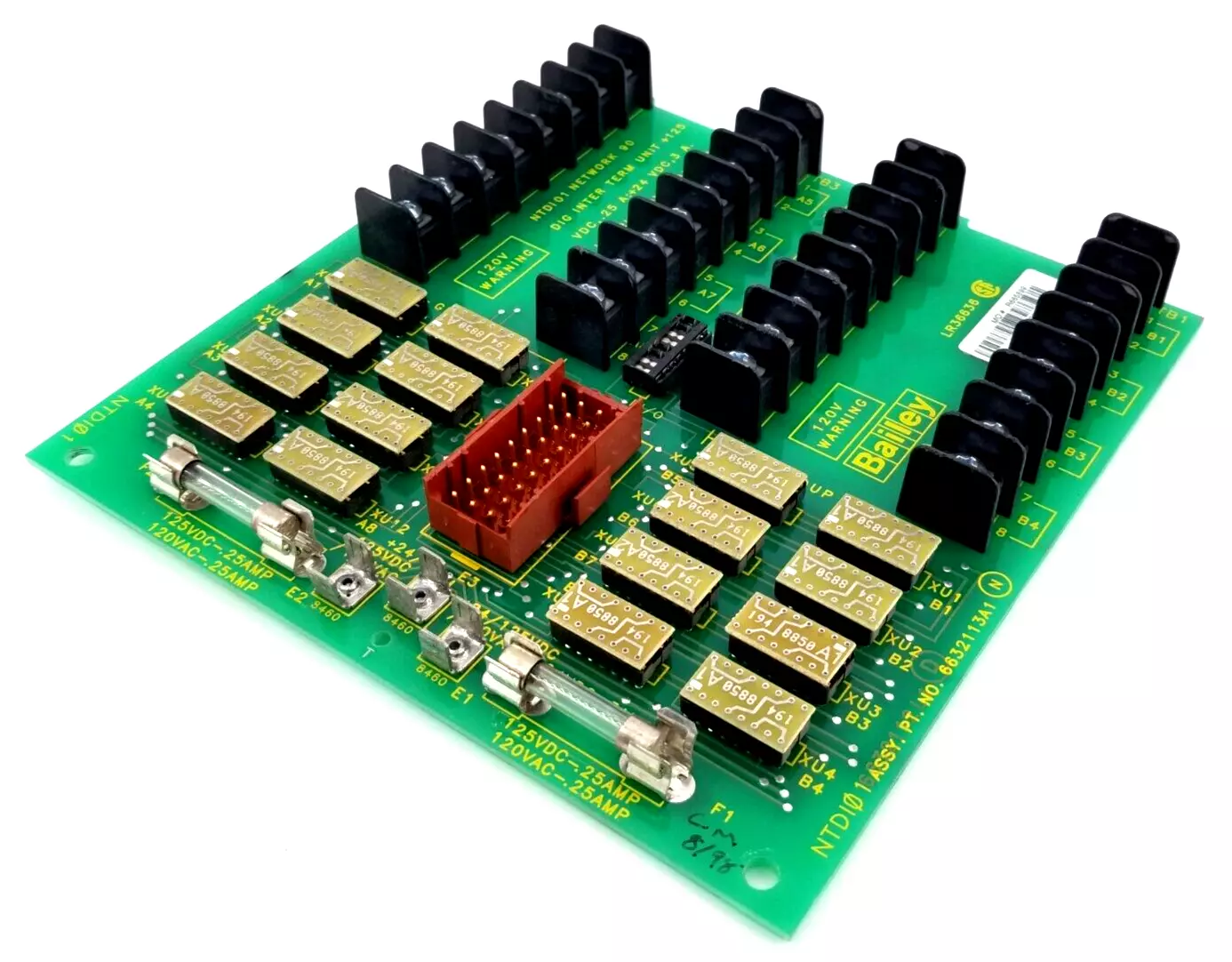 ABB Bailey terminal boards are designed for reliable signal connection and distribution in industrial automation systems.