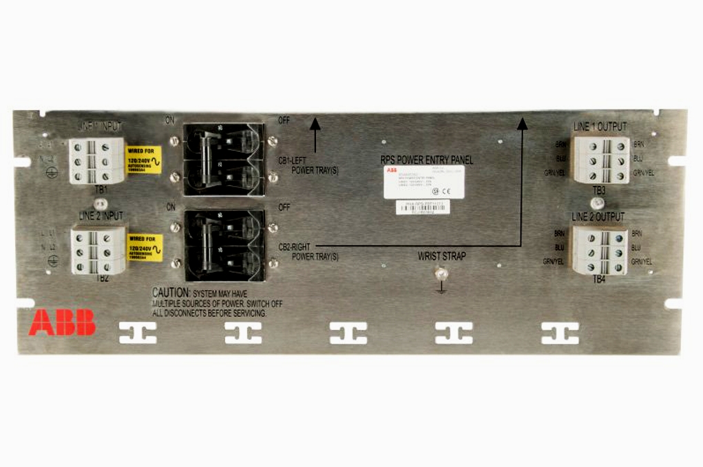 ABB PHARPSPEP21013 power module installed in industrial control cabinet
